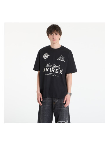 Тениска Avirex Team Avirex Tee Black S