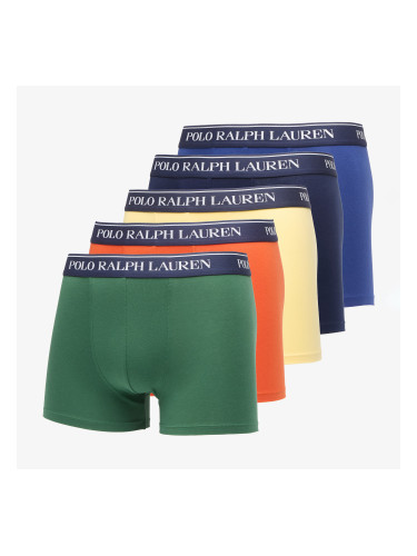 Боксерки Ralph Lauren Classic Trunk-5 Pack-Trunk Multicolor S