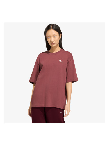 Тениска adidas Essentials Boyfriend T-shirt Quiet Crimson M