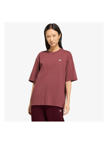Тениска adidas Essentials Boyfriend T-shirt Quiet Crimson XL