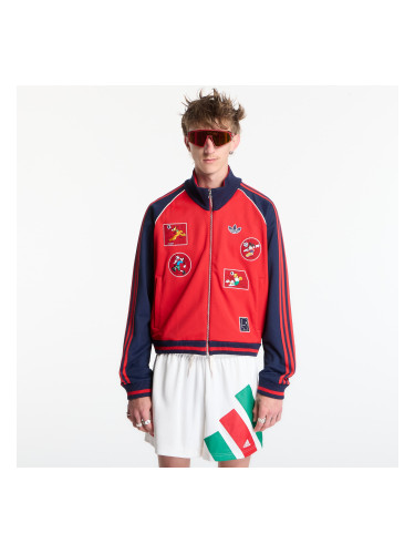 Суитшърт adidas Brain Dead Disney Tracktop Better Scarlet L