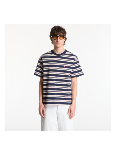 Тениска HUMAN MADE Striped T-Shirt UNISEX Navy S