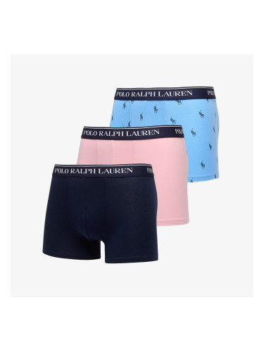 Боксерки Ralph Lauren Classic Trunk 3-Pack Multicolor S