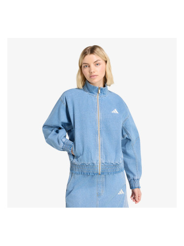 Яке adidas Stadium Washed Denim Loose Fit Jacket Crystal Sky L