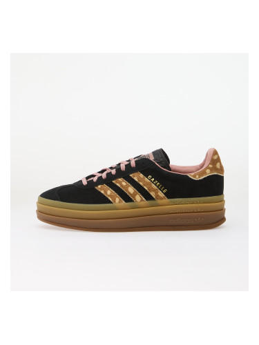 Сникърси adidas Gazelle Bold Core Black/ Brown Desert/ Wonder Mauve EUR 40