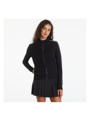 Пуловер GUESS Meissa Full Zip Ls Sweater Jet Black XS