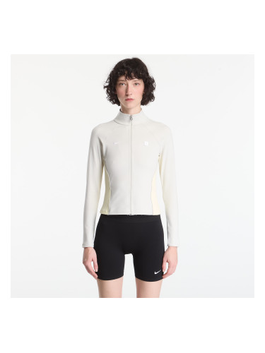 Суитшърт Nike Sportswear Women's Full-Zip Long-Sleeve Top Light Bone/ Alabaster XS
