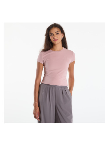 Тениска GUESS Lotus Slim Ss T-Shirt French Mauve XS