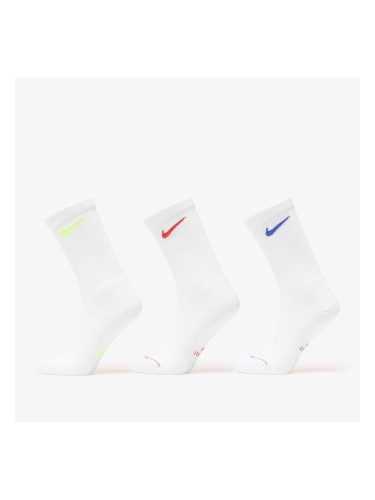 Nike Everyday Elevated Crew Socks 3-Pack Multi-Color S