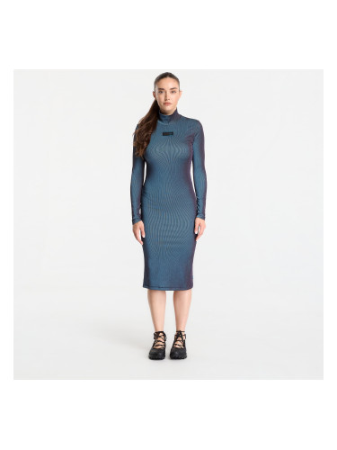Облекло EA7 Emporio Armani Train 7.0 W Dress Fancy Ribs Black / Mysterioso XS