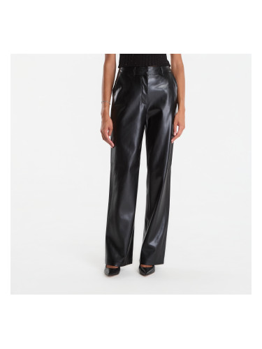 Панталони GUESS Zanita Perefct Pants Pu Jet Black XS