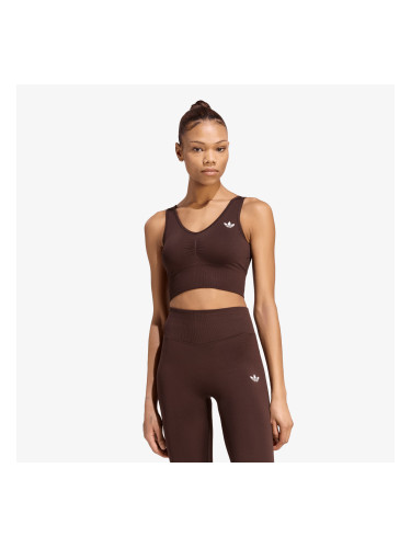 Сутиени adidas Essentials Seamless Bralette Aurora Coffee XS