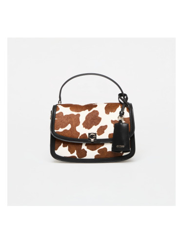 Guess Audrey Convertible Crossbody Flap Brown Universal
