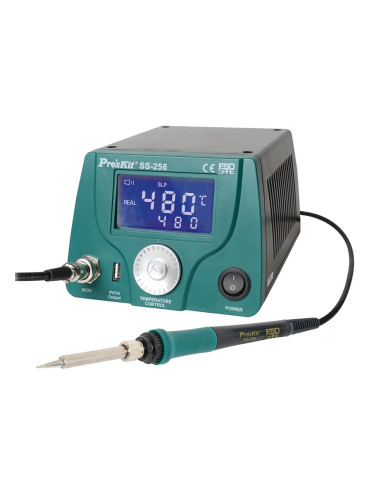 Станция за запояване, 230VAC, 60W, USB, SS-256B, PRO'S KIT