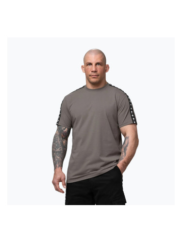 Мъжка тениска Pitbull Tape Nugget taupe