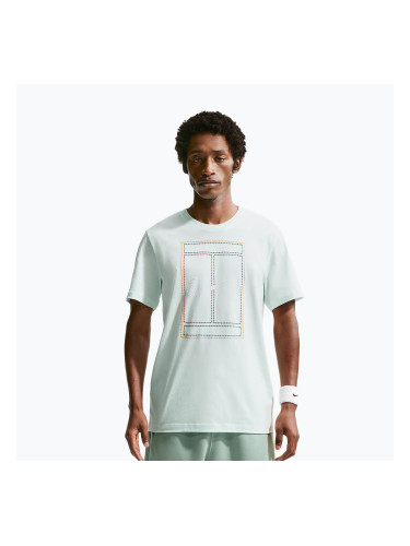 Мъжка тениска Nike Court Heritage barely green