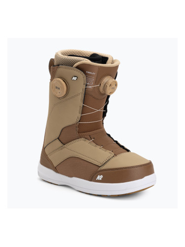 Дамски сноуборд обувки K2 Kinsley black tan