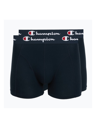 Мъжки боксерки Champion Trunk Knit navy/navy