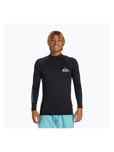 Мъжка блуза с дълъг ръкав за плуване Quiksilver Everyday UPF50 black