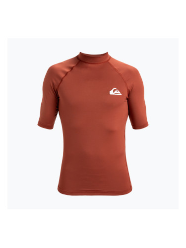 Мъжка блуза за плуване Quiksilver Everyday UPF50 henna