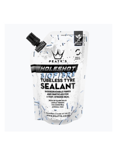 Уплътнител за безкамерни гуми Holeshot на Peaty's 120 ml