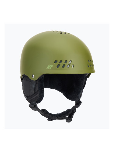 Ски каска K2 Phase Pro dark olive green