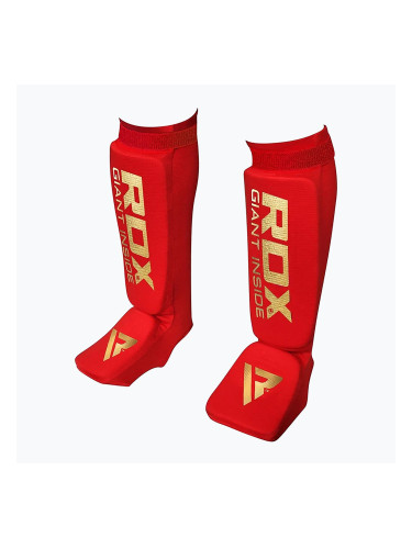 Протектори за подбедрица и стъпало RDX Hosiery Shin Instep Foam red