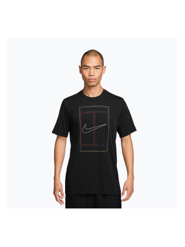 Мъжка тениска Nike Court Heritage black