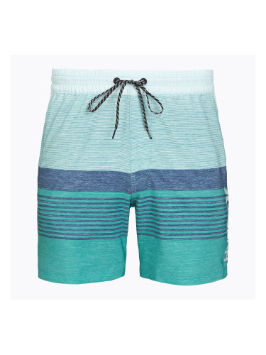 Мъжки плажни шорти Hurley Epic Ombre Volley Swim Short Teal Tint