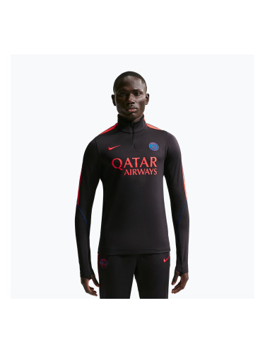 Мъжки футболен суитшърт Nike Paris Saint-Germain Strike Dri-Fit Soccer Knit Drill Top black/global red/global red