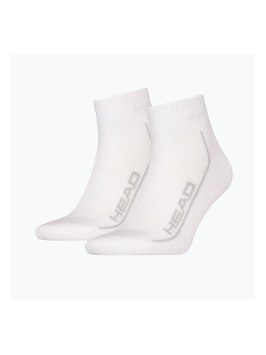 Чорапи HEAD Tennis 2P Performance Quarter 2 чифта white
