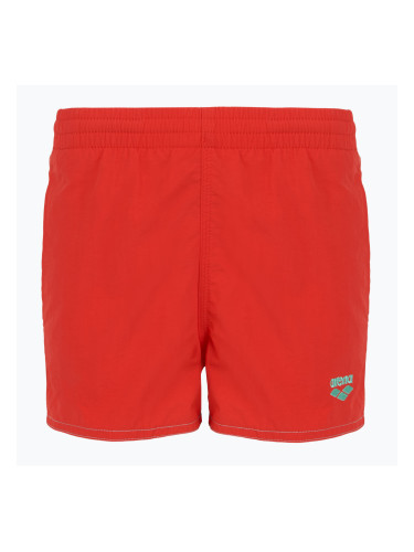 Детски шорти за плуване arena Bywayx Youth R fluo red/water