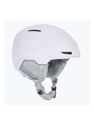 Скиорска каска Briko Yuki matt shiny mischka pink/white