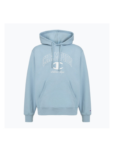 Мъжки суитшърт Champion 221599 Sweatshirt Hooded baby blue
