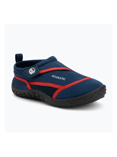 Детски обувки за вода AQUASTIC Nino navy blue/red