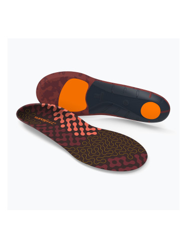 Superfeet Active Cushion Ниска арка Стелки за обувки с подправки tandoori