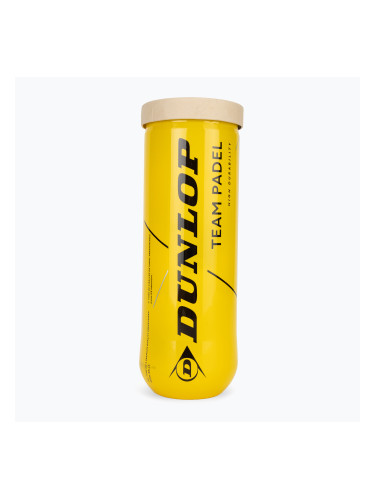 Топки за падел Dunlop Team Padel 3pcs