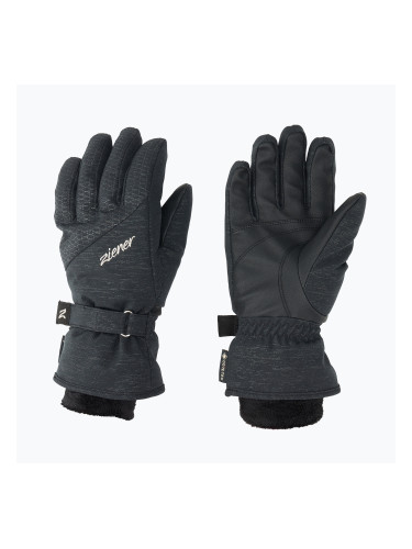 Дамски скиорски ръкавици ZIENER Klaire GTX black ink spark
