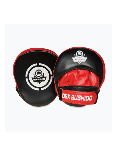 Треньорски лапи за тренировка DBX Bushido Mini 2 pcs black/red/white