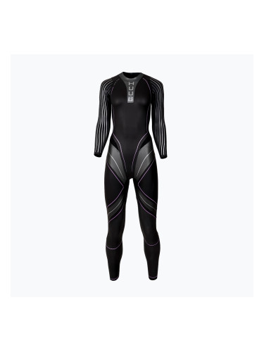 Дамски неопренов костюм за триатлон HUUB Aegis XV 3:3 black/silver