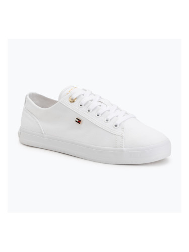 Дамски кецове Tommy Hilfiger Foxing Sneaker Canvas white