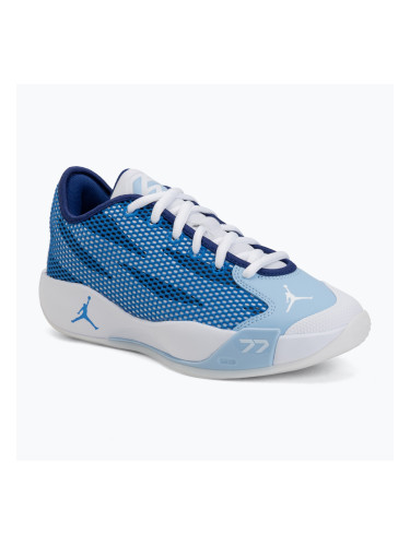 Buty do koszykówki dziecięce  Nike Jordan Luka 77 GS Jr white/signal blue/psychic blue