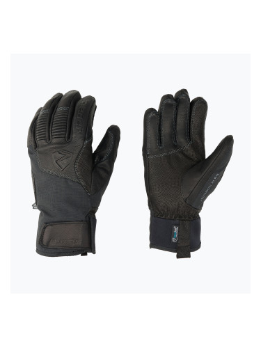 Мъжки скиорски ръкавици ZIENER Ganzenberg As AW alpine grey/iron tec