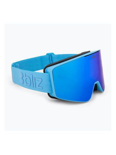 Скиорски очила Bliz G001S matte blue/brown/blue multi