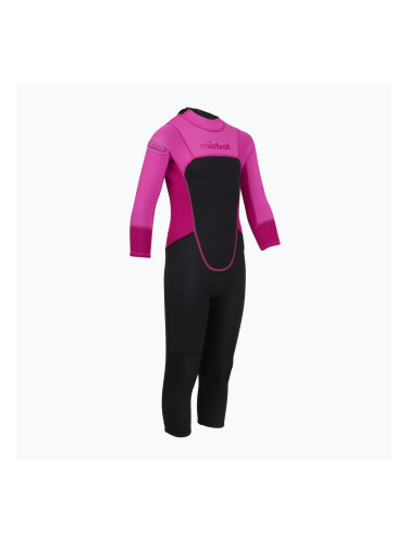 Детски неопренов костюм за плуване Mistral Breeze 76 2,5/2mm Kids Suit black/pink