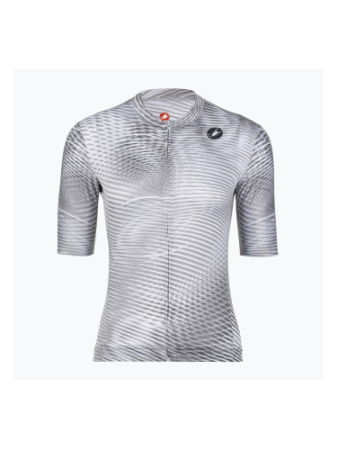 Дамска тениска за колоездене Castelli Cosmic Vortex gray
