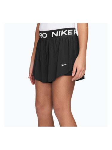 Детски къси панталони/шорти Nike Pro Dri-Fit 2in1 black/black/white