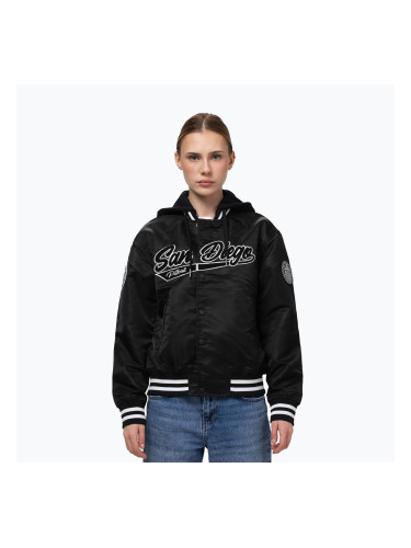 Дамско яке Pitbull Angela San Diego Hooded Varsity black