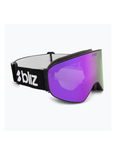 Скиорски очила Bliz Flow matte black/brown/purple multi