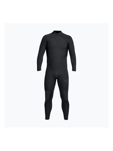 Мъжки неопреннов костюм за плуване Xcel Axis 5/4 mm Back Zip Full black
